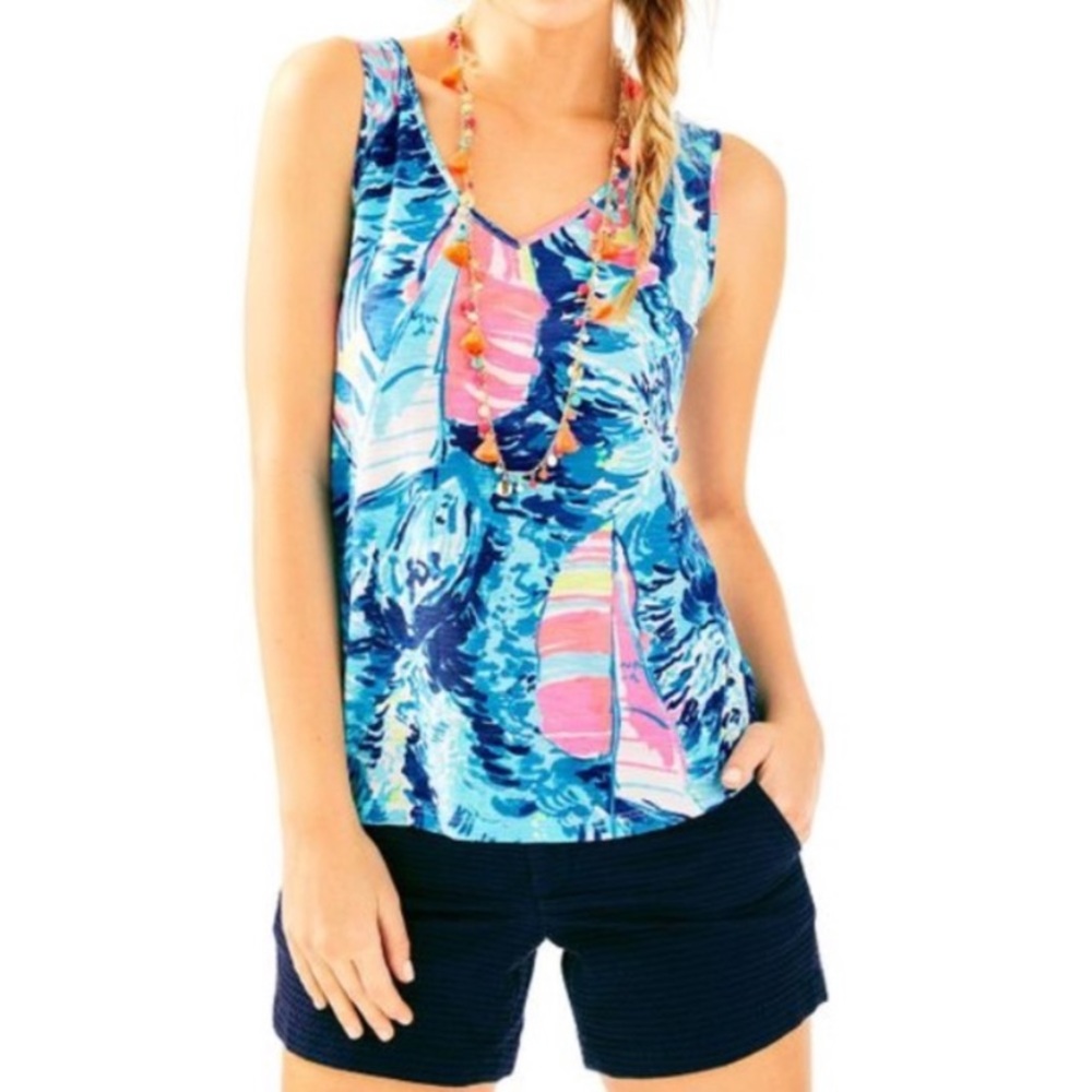 Lilly Pulitzer Hey Bay Bay Gigi Tank